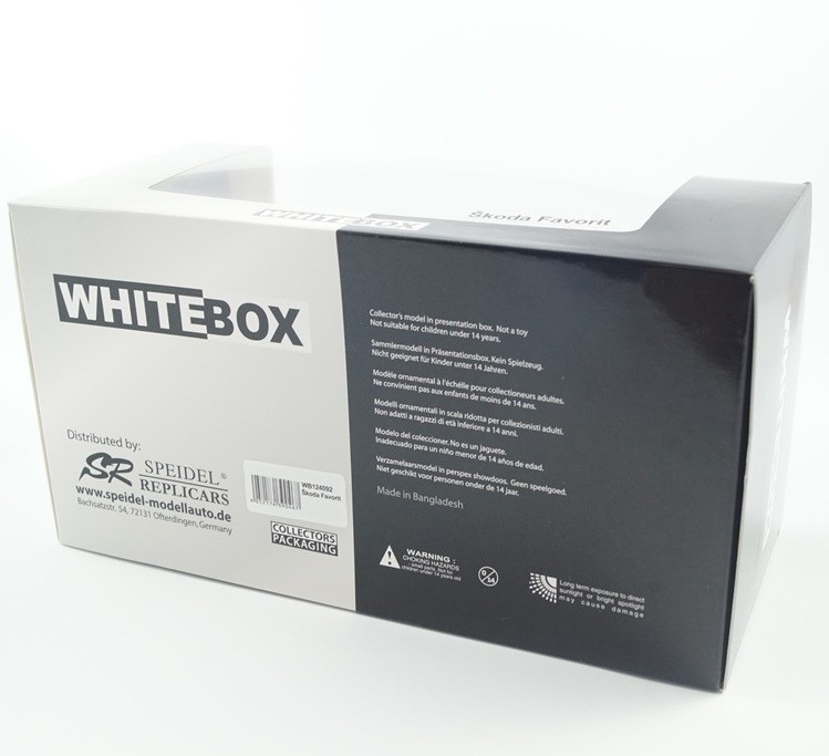 Skoda Favorit 1:24 Whitebox