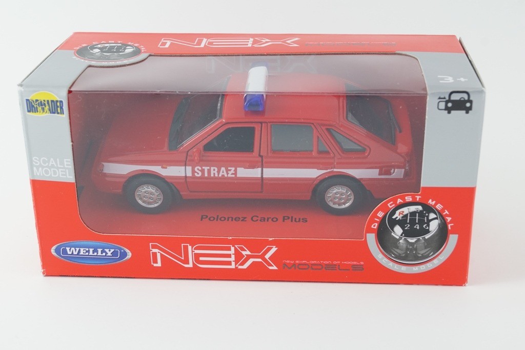Polonez Caro Plus Wersja straż pożarna -Samochody osobowe