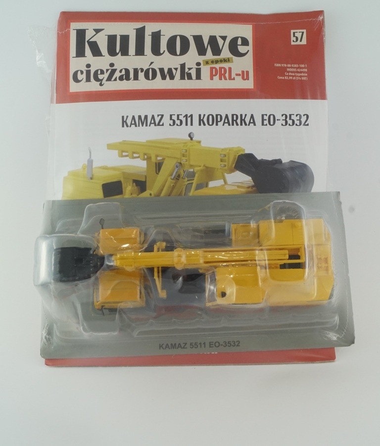 Kamaz 5511 Koparka EO-3532 Samochody Ciężarowe